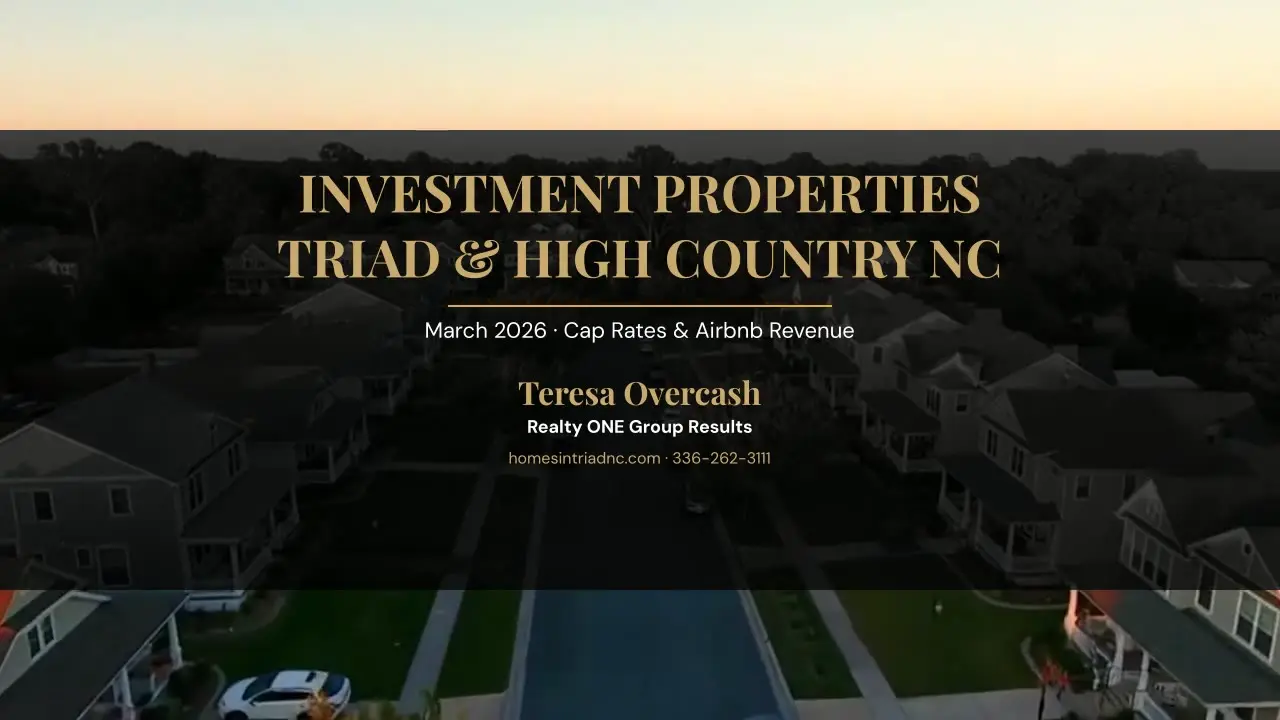 Posters/video 2026 03 13 Eve — Teresa Overcash, Realty ONE Group Results NC