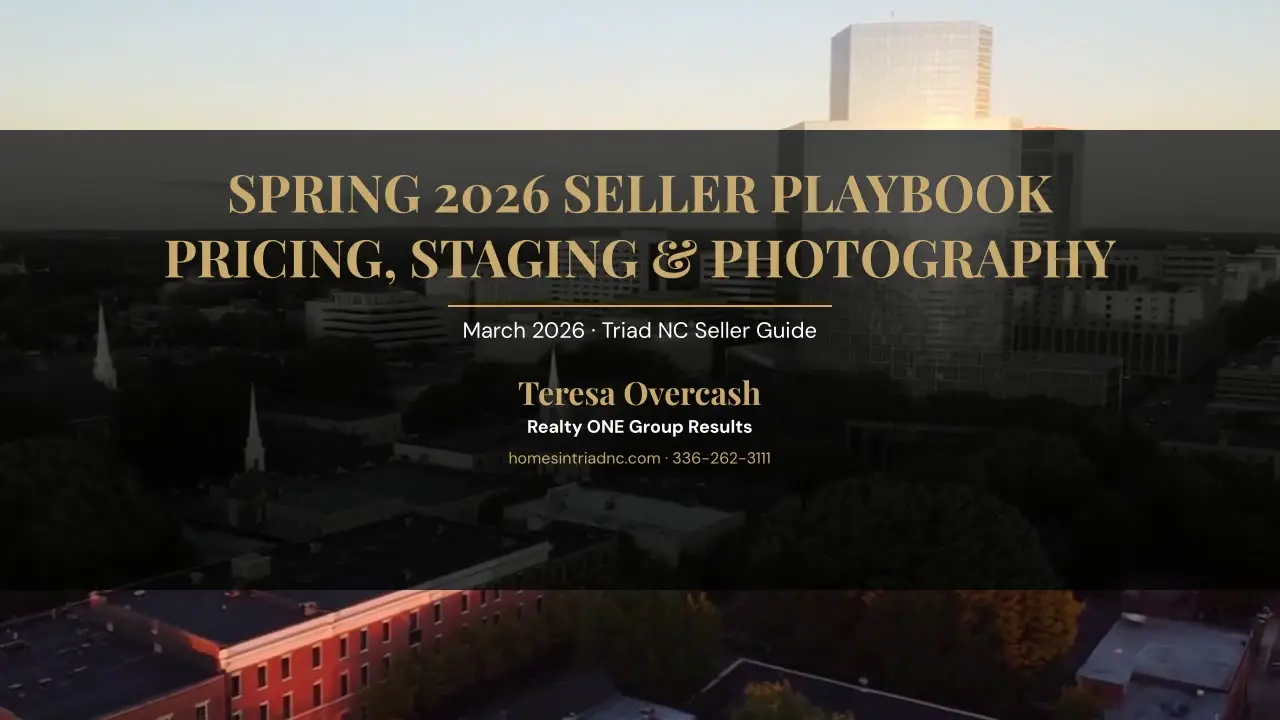 Posters/video 2026 03 13 — Teresa Overcash, Realty ONE Group Results NC