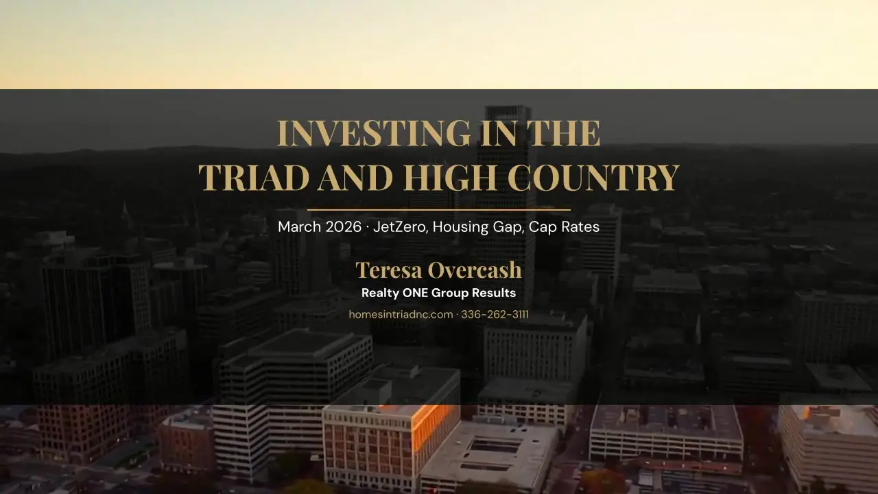 Posters/video 2026 03 15c — Teresa Overcash, Realty ONE Group Results NC