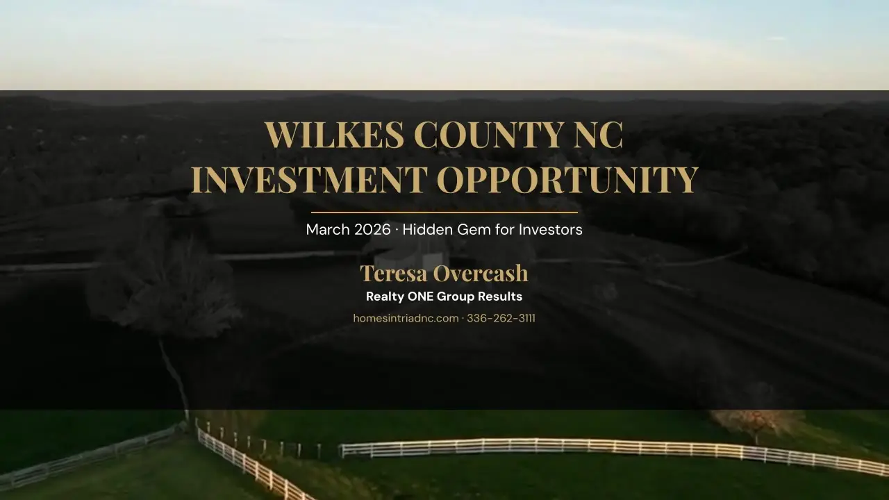 Posters/video 2026 03 27 — Teresa Overcash, Realty ONE Group Results NC